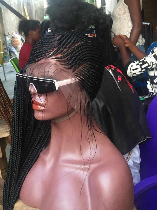 Cornrow Braid Wig - Full Lace - Abiona Lemonade