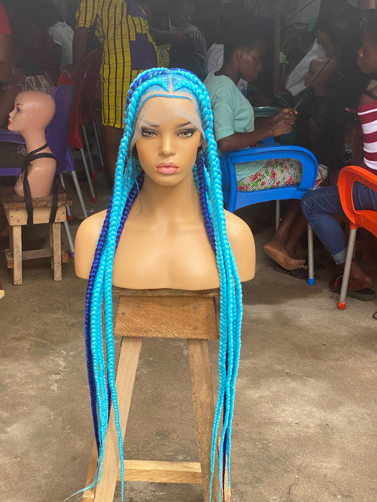 POP SMOKE ON LIGHT BLUE