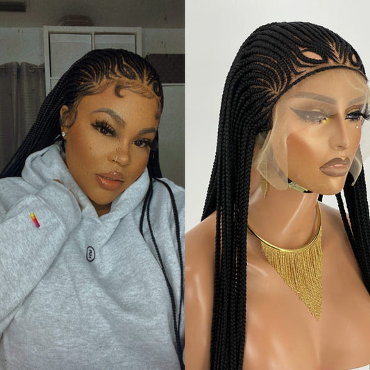 Wig Fab Cornrow 13 by 4 Ready to ship