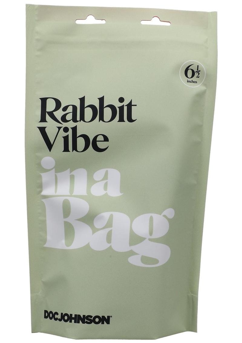 Rabbit Vibe in a Bag Silicone Rabbit Vibrator