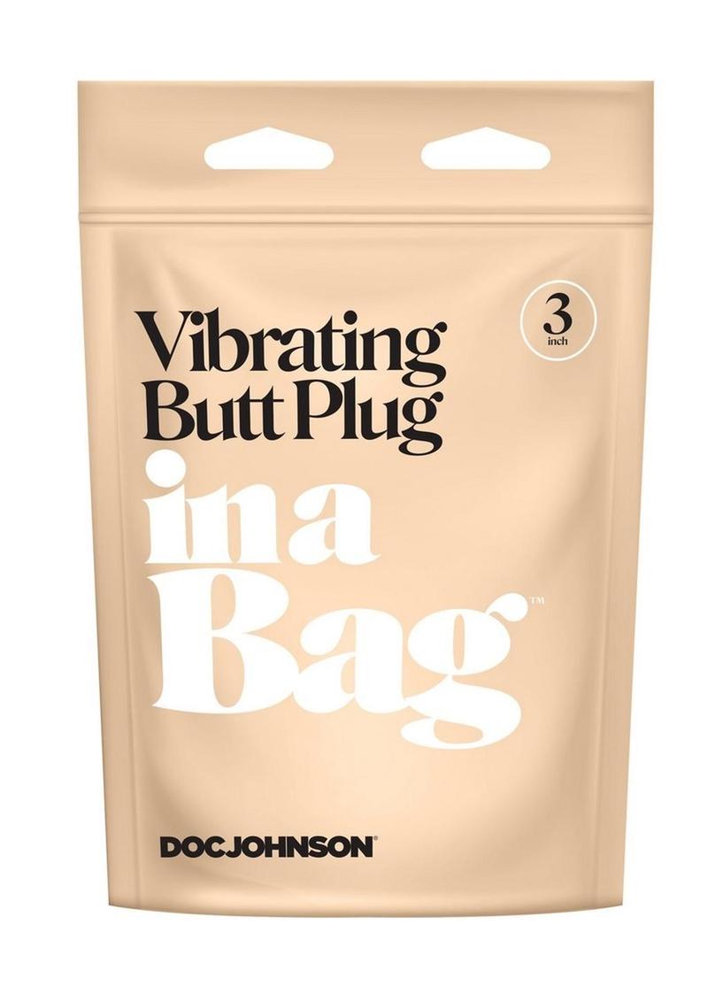 Doc Johnson In a Bag Vibrating Silicone Butt Plug