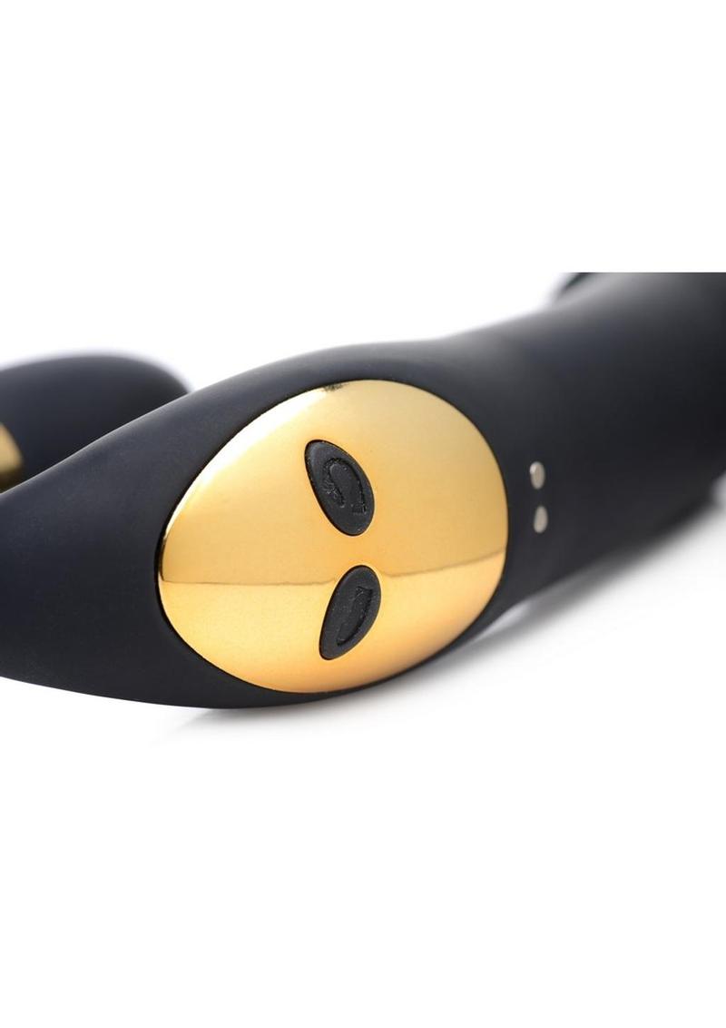 INMI 10X Pleasure Pose Come Hither Vibe with Poseable Clit Stimulator