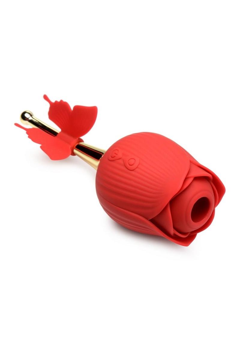 Bloomgasm Flutter Rose Rechargeable Silicone Sucking Rose