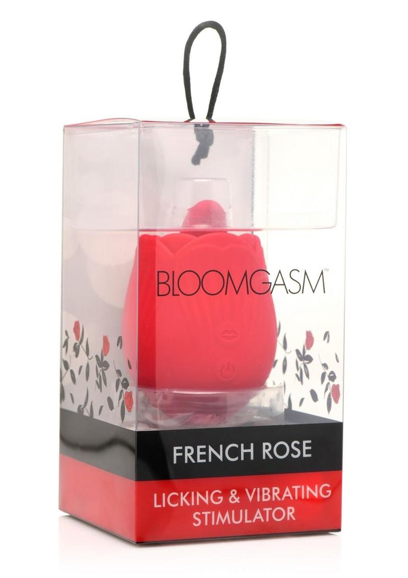 Bloomgasm French Rose Licking Clitoral Stimulator