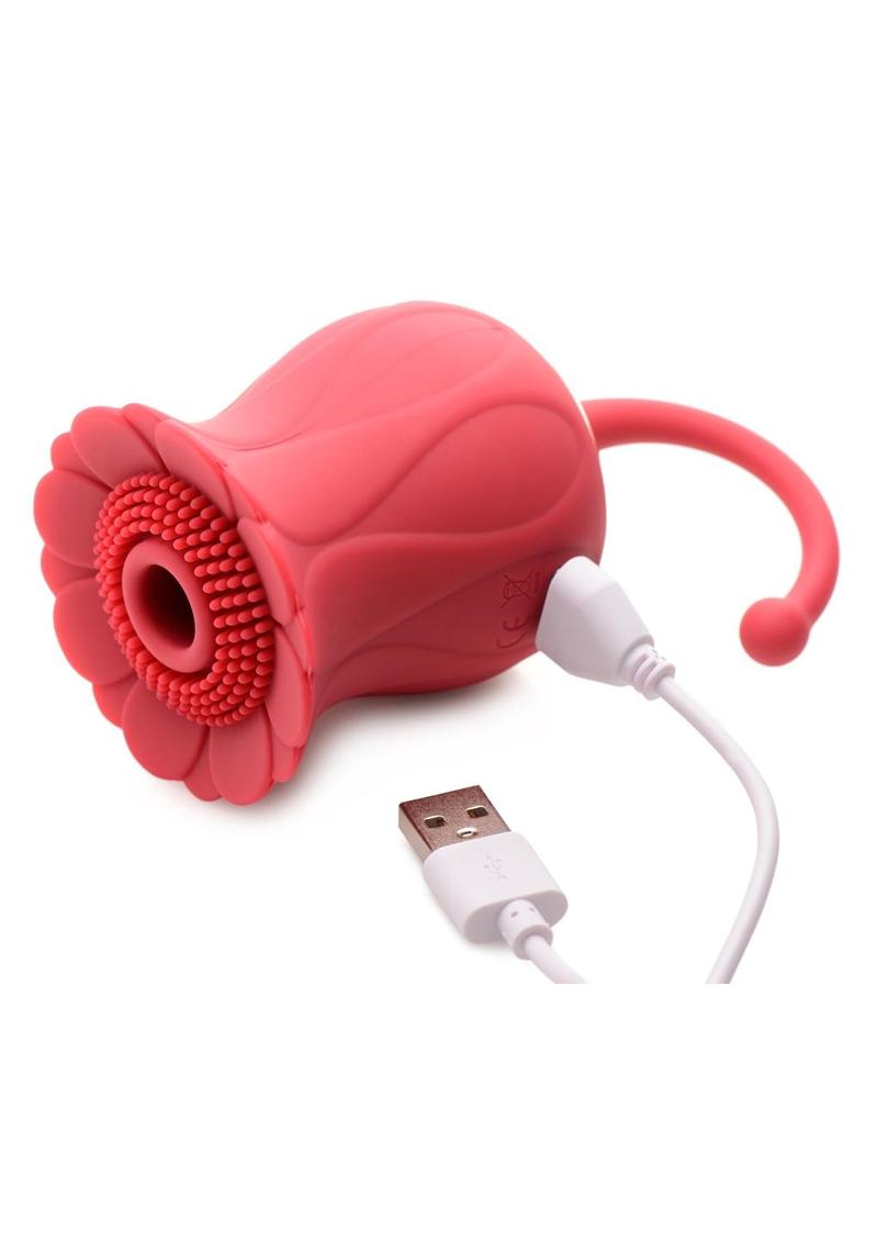 Bloomgasm Royalty Rose Textured Air-Stim Suction Stimulator