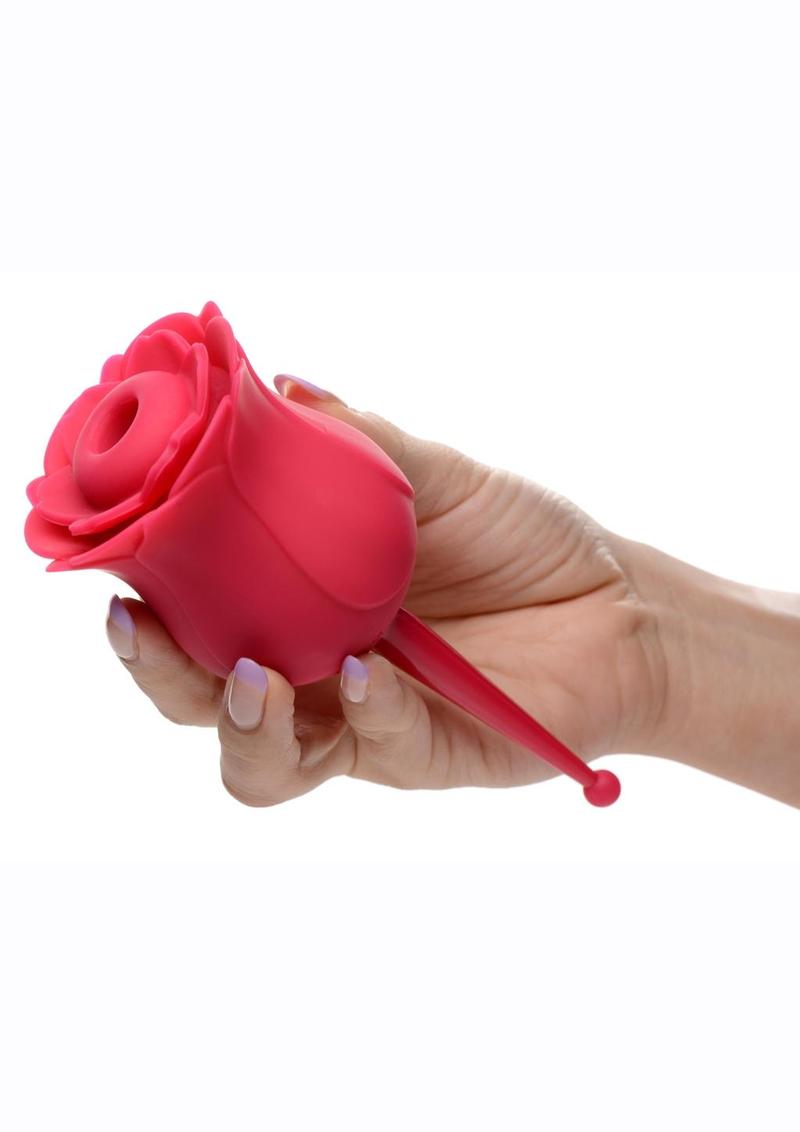 Bloomgasm The Rose Buzz by Inmi Dual-Ended Air-Stim and Vibrating Rose