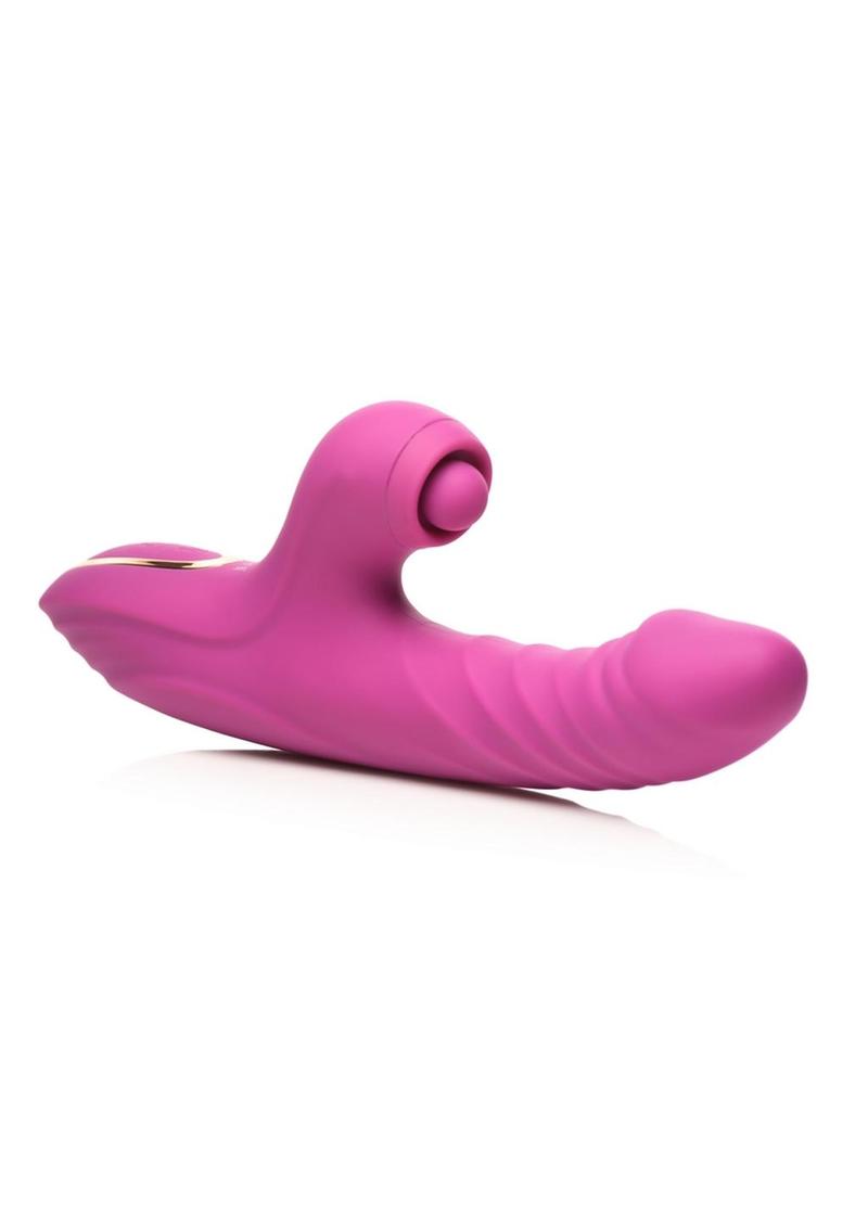 Inmi Bumping Bunny Thrusting Pulsing Silicone Rabbit Vibrator