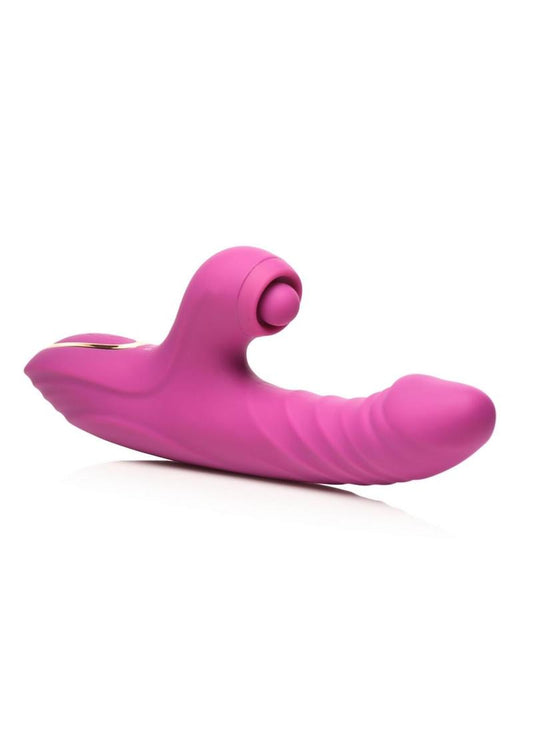 Inmi Bumping Bunny Thrusting Pulsing Silicone Rabbit Vibrator