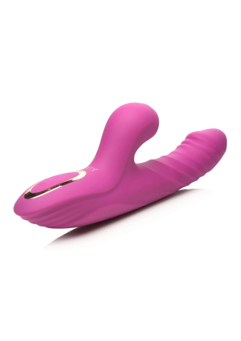 Inmi Bumping Bunny Thrusting Pulsing Silicone Rabbit Vibrator