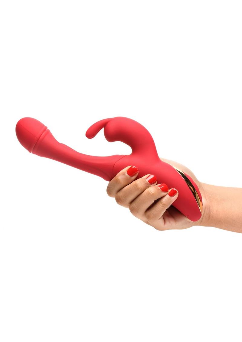Inmi Rabbit Flick Silicone Vibrator Flicking G-Spot And Shaft Vibrator