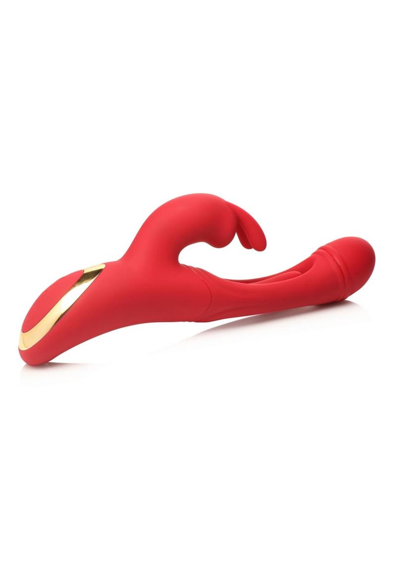 Inmi Rabbit Flick Silicone Vibrator Flicking G-Spot And Shaft Vibrator