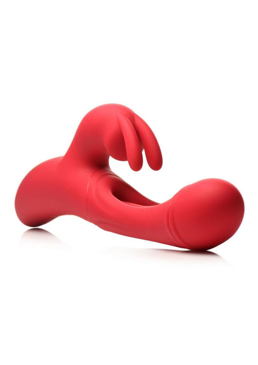 Inmi Rabbit Flick Silicone Vibrator Flicking G-Spot And Shaft Vibrator