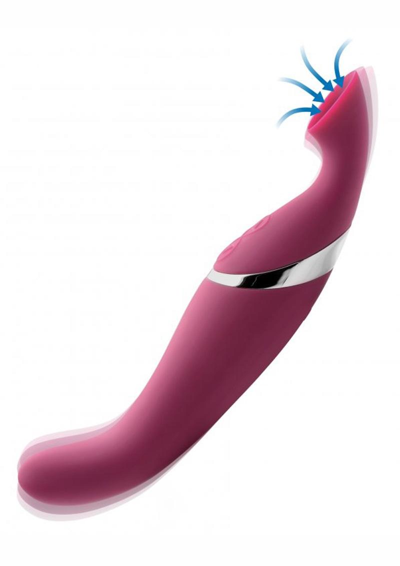 Shegasm Intense by Inmi 2-in-1 Clitoral Stimulator And G-Spot Vibrator