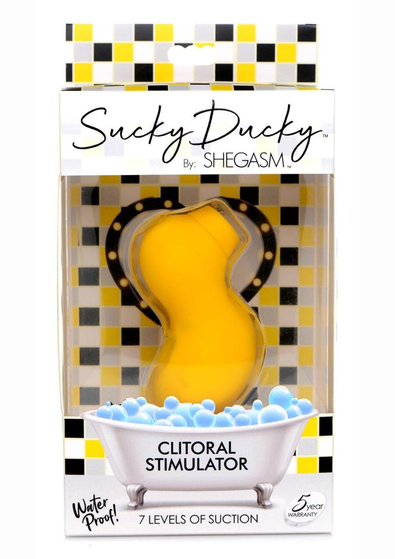 Shegasm Sucky Ducky Clitoral Stimulator 7 Levels of Suction