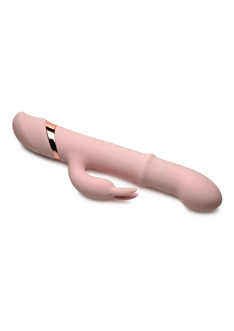 inmi 10X Bunny Slide Sliding Ring Silicone Rabbit Vibrator