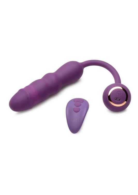 Inmi Thrust Thumper Rechargeable Silicone Remote Control Vibrators