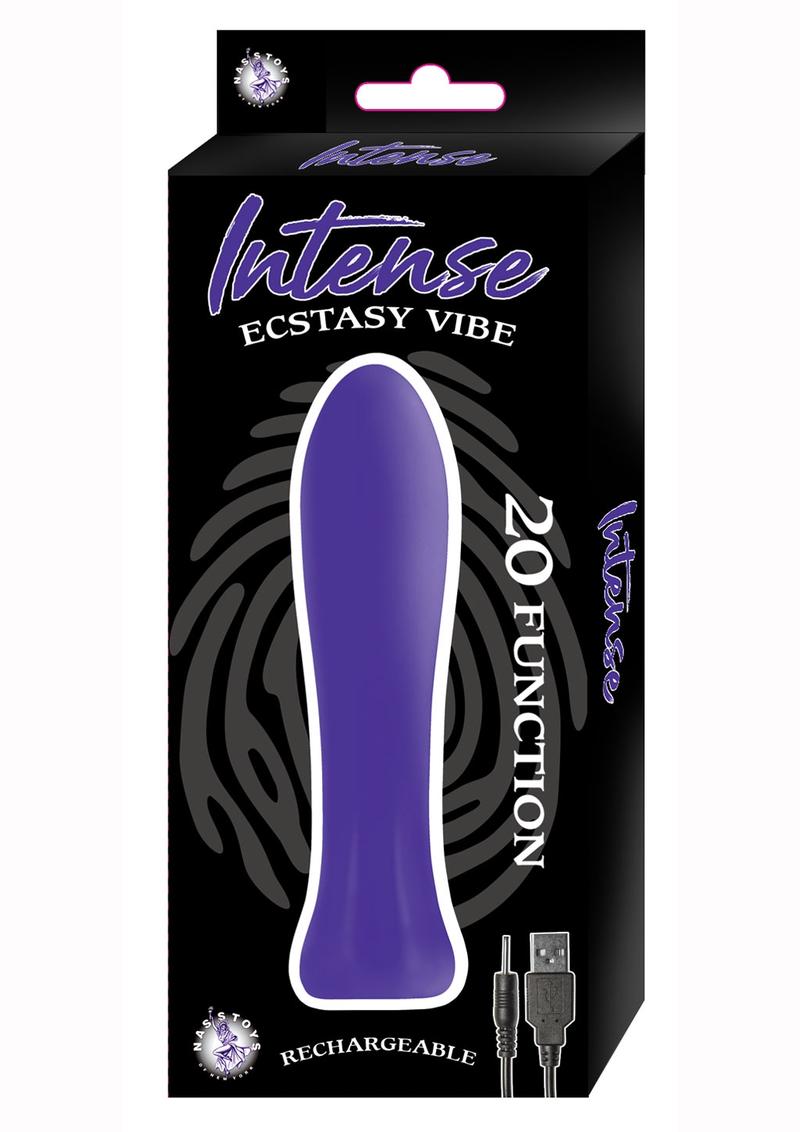 Intense Ecstasy Vibe 20-Function Rechargeable Silicone Vibrator