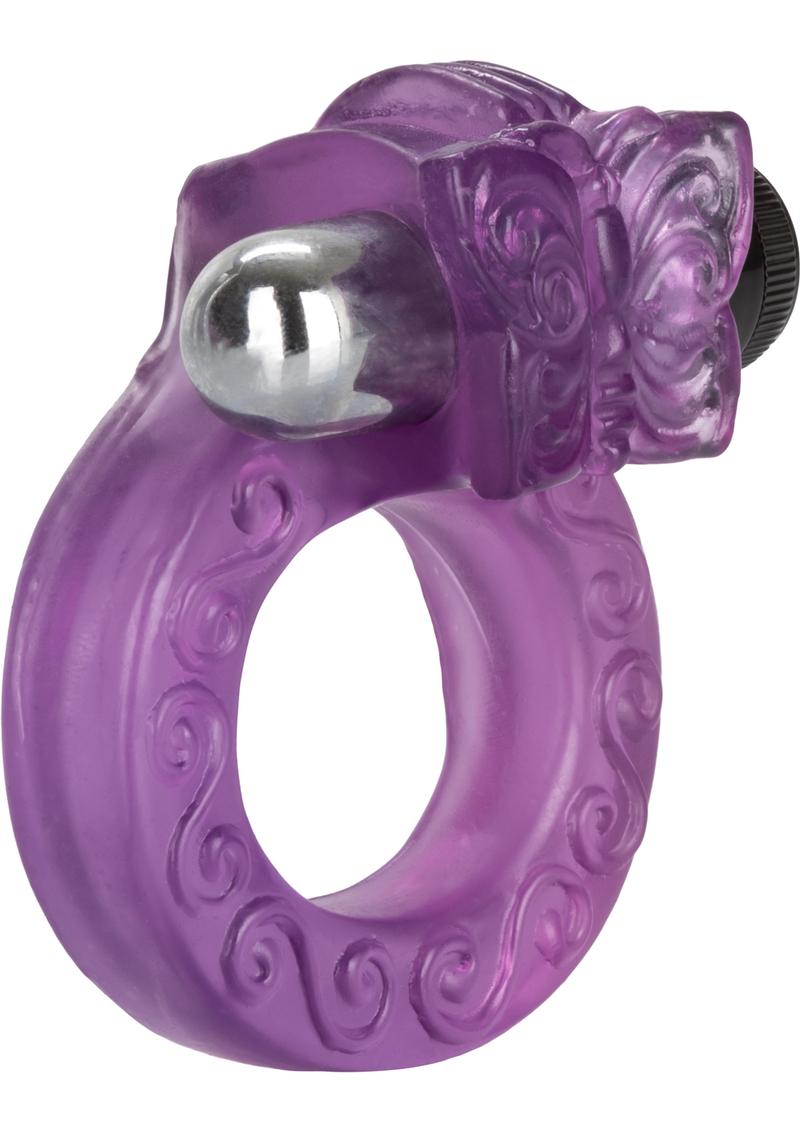 CalExotics Intimate Butterfly Ring Vibrating Cock Ring