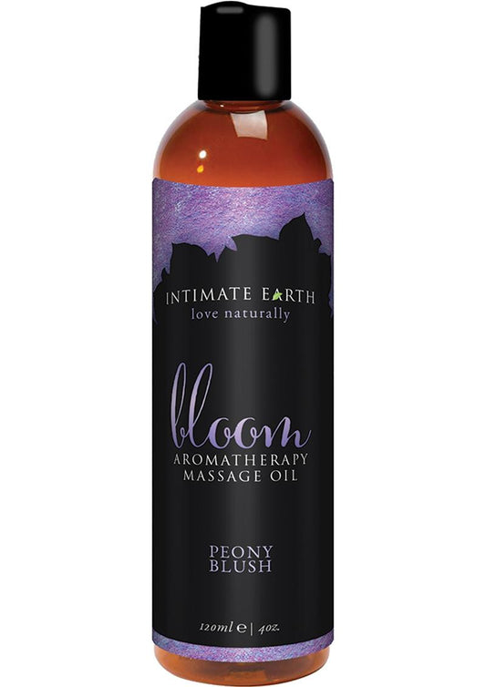 Intimate Earth Bloom Aromatherapy Massage Oil Peony Blush
