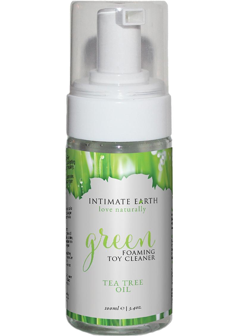 Intimate Earth Green Foaming Toy Cleaner with Tea Tree Oil