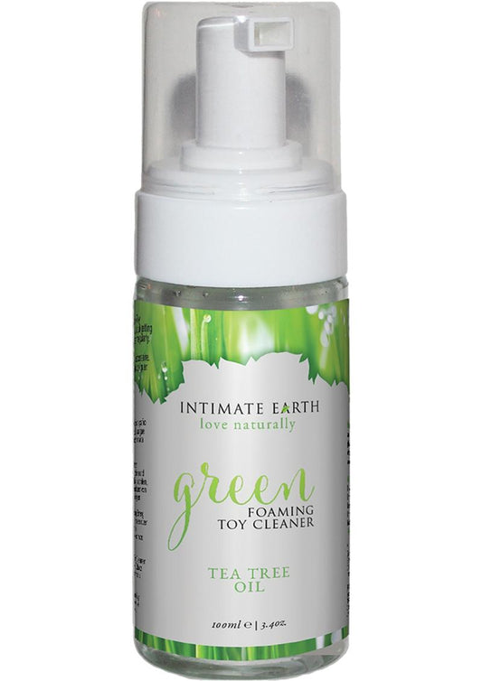 Intimate Earth Green Foaming Toy Cleaner with Tea Tree Oil