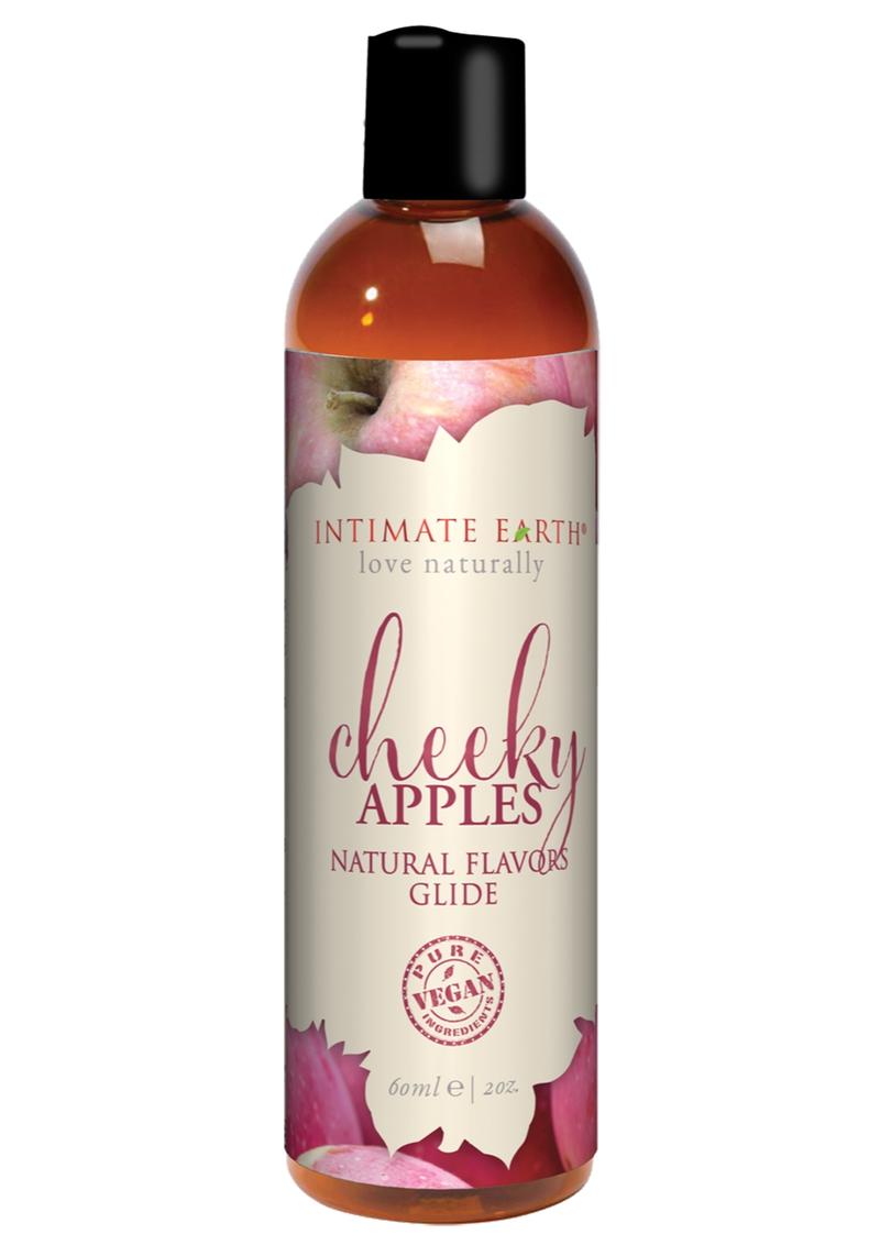 Intimate Earth Cheeky Apples Natural Flavors Glide