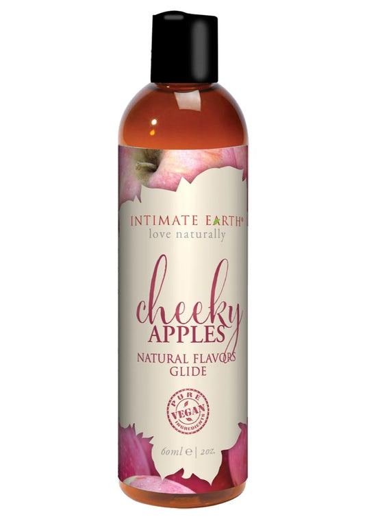Intimate Earth Cheeky Apples Natural Flavors Glide