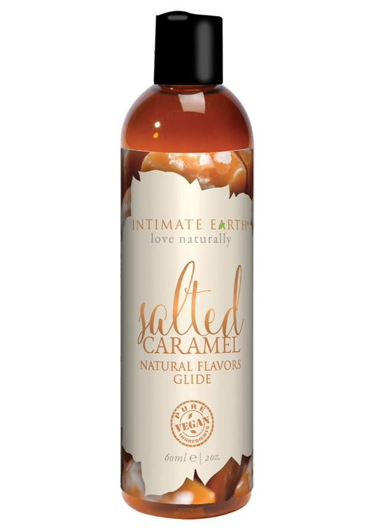 Intimate Earth Salted Caramel Natural Flavors Glide