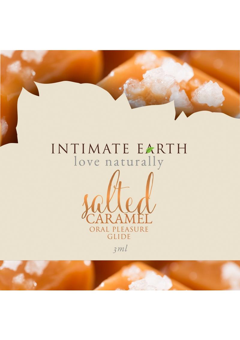 Intimate Earth Salted Caramel Natural Flavors Glide