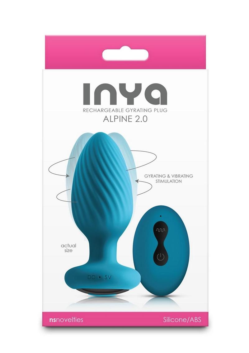Inya Alpine Rechargeable Anal Plug With Remote Control