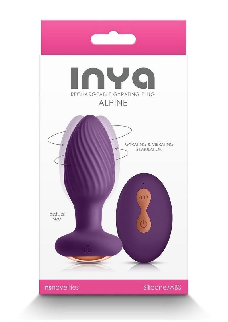 Inya Alpine Rechargeable Silicone Anal Plug