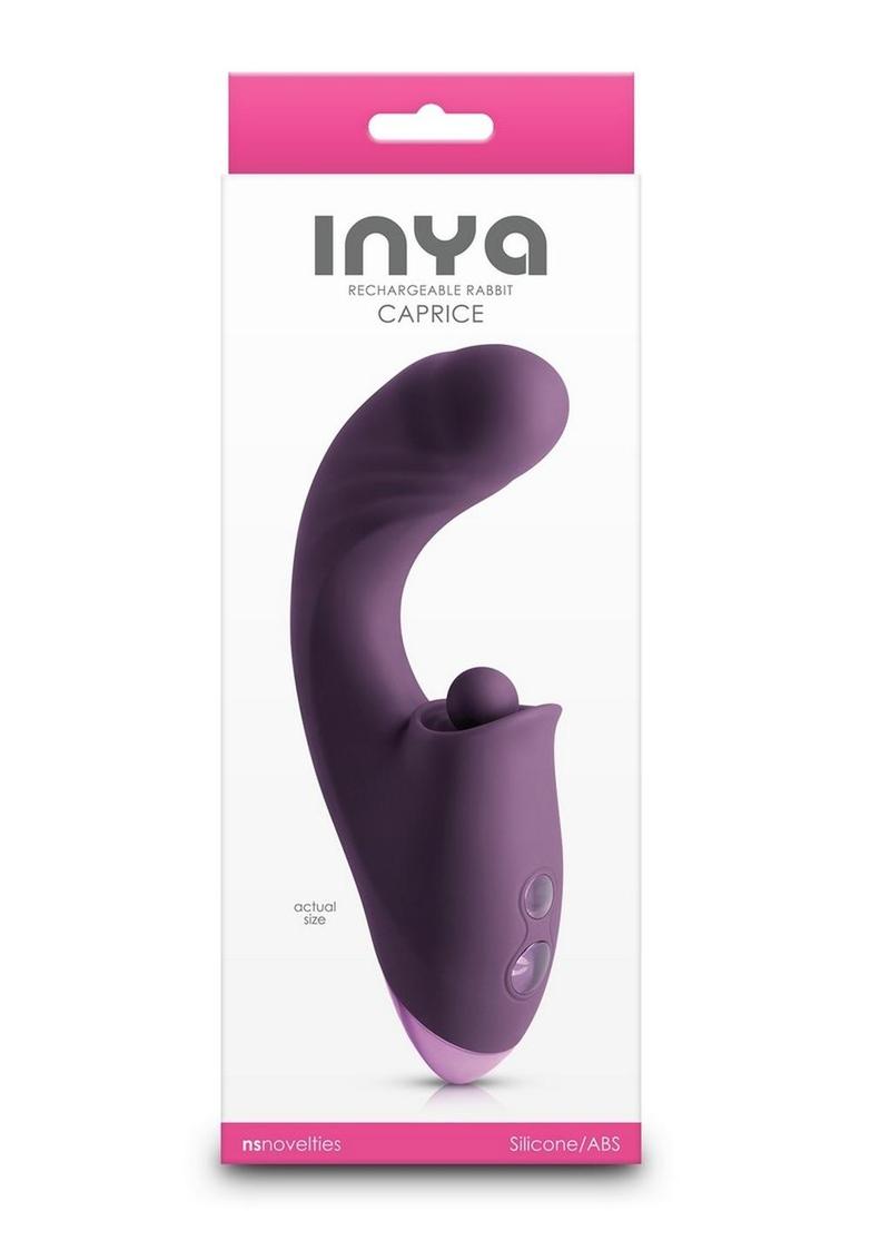 INYA Caprice Rechargeable Silicone G-Spot And Clitoral Rabbit Vibrator
