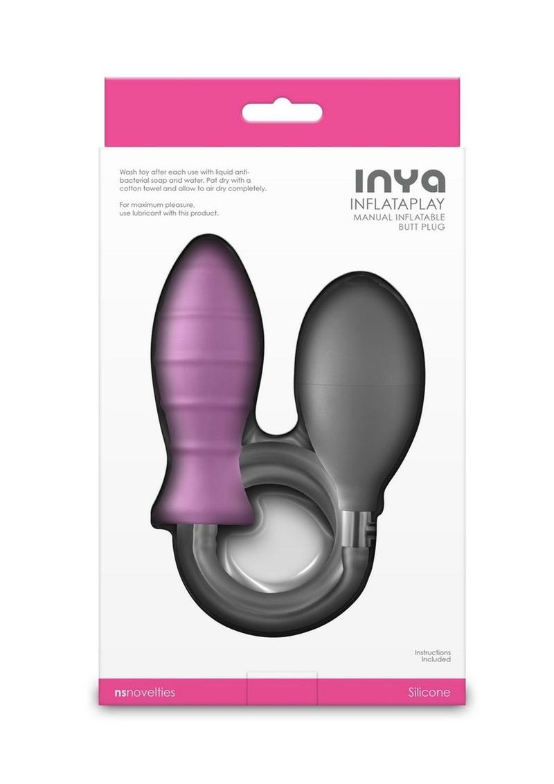 Inya InflataPlay Manual Inflatable Butt Plug