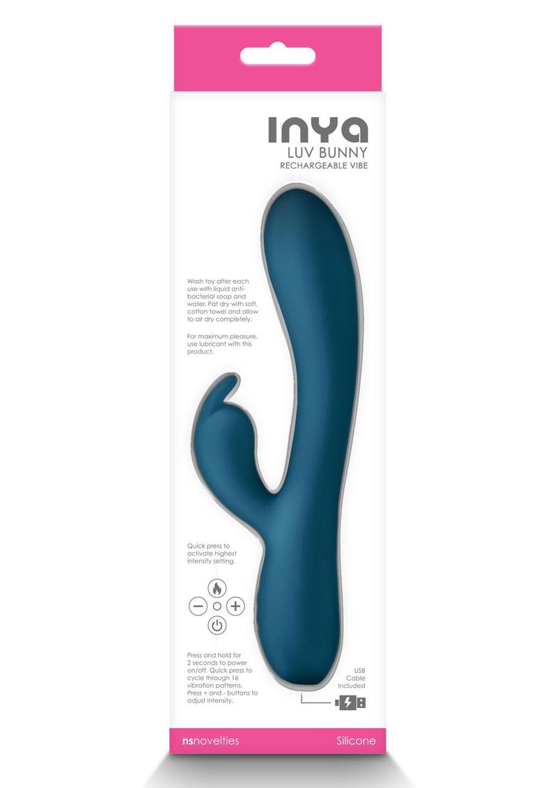 Inya LUV Bunny Rechargeable Silicone Rabbit Vibrator