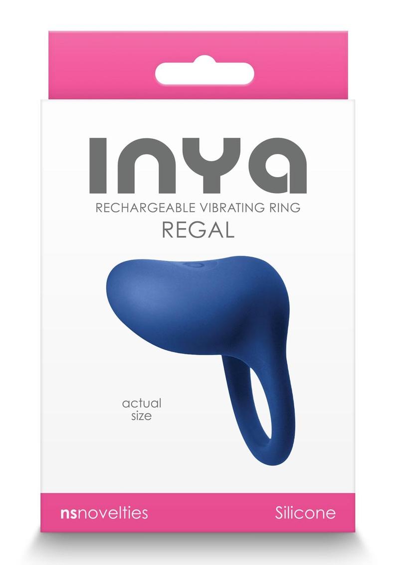 Inya Regal Rechargeable Silicone Vibrating Cock Ring