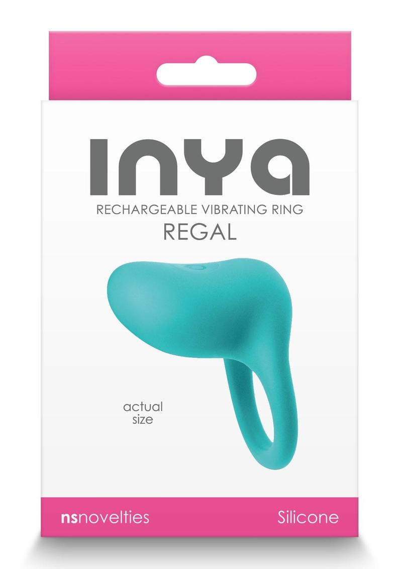 Inya Regal Rechargeable Silicone Vibrating Cock Ring