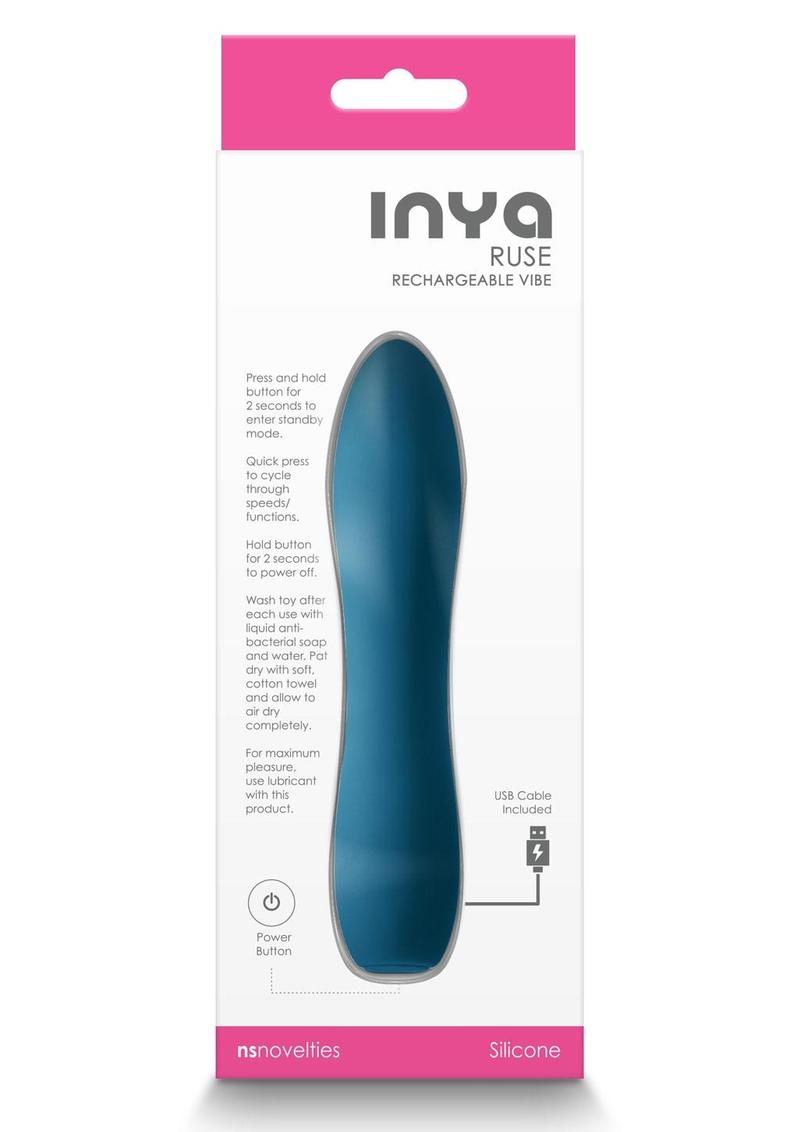 Inya Ruse Rechargeable Silicone Vibrator - Lavender