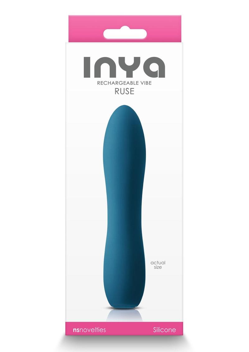 Inya Ruse Rechargeable Silicone Vibrator - Lavender