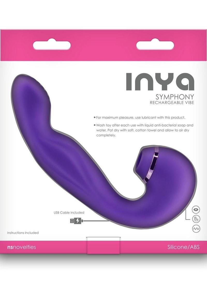 Inya Symphony Rechargeable Silicone Triple-Motor Vibrator