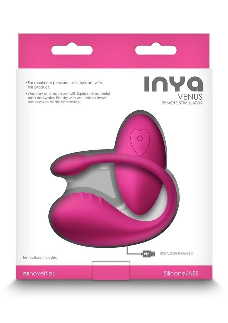 Inya Venus Rechargeable Silicone with Remote Control Vibrators