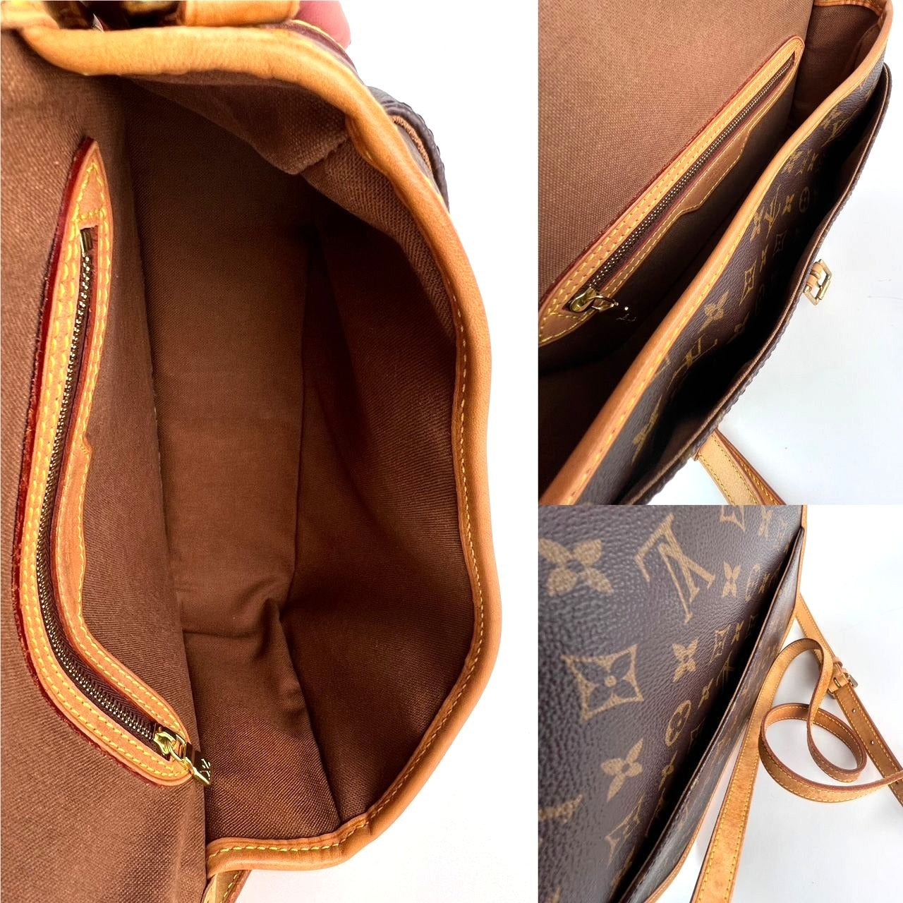 Louis Vuitton Solonge Monogram Vintage Crossbody Bag