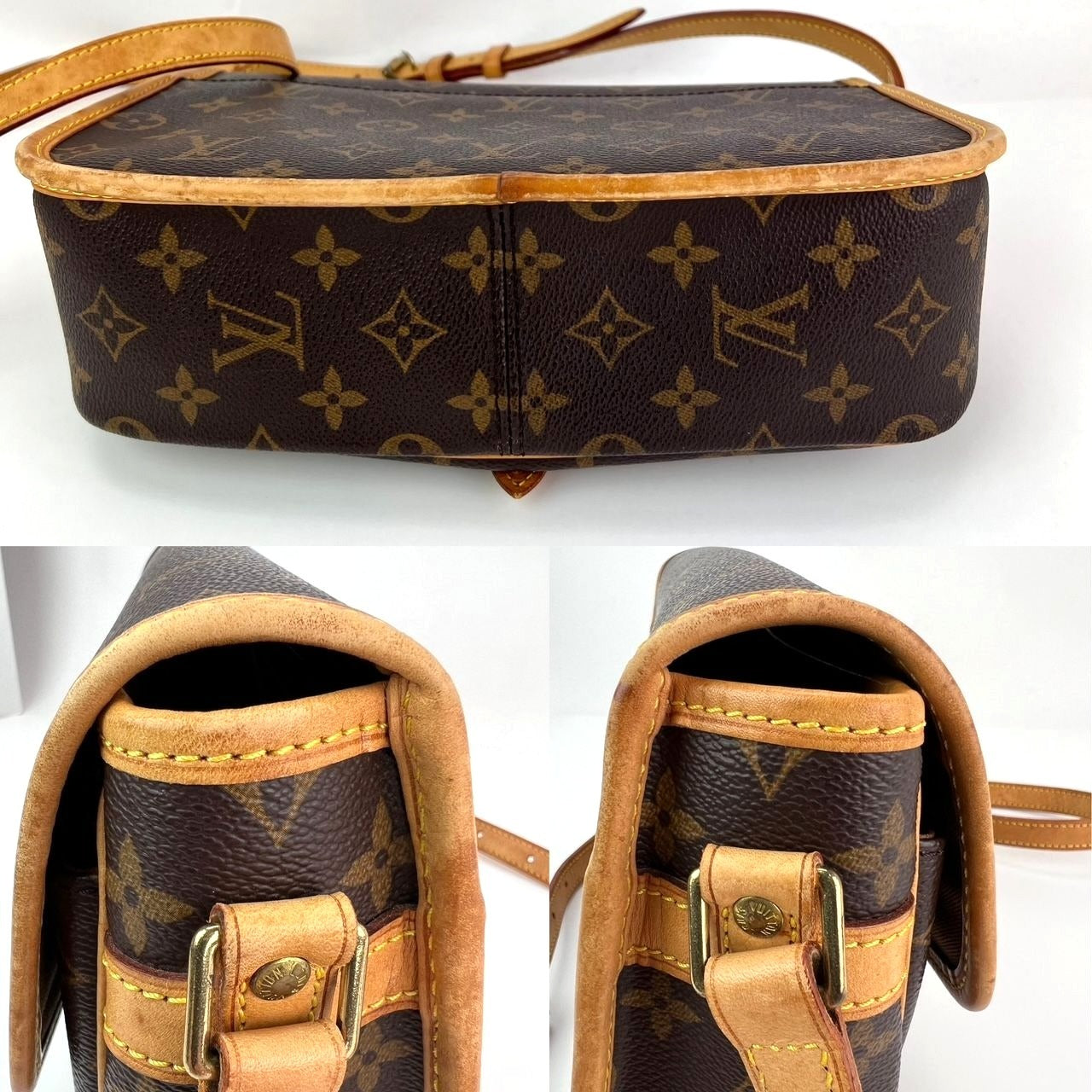Louis Vuitton Solonge Monogram Vintage Crossbody Bag