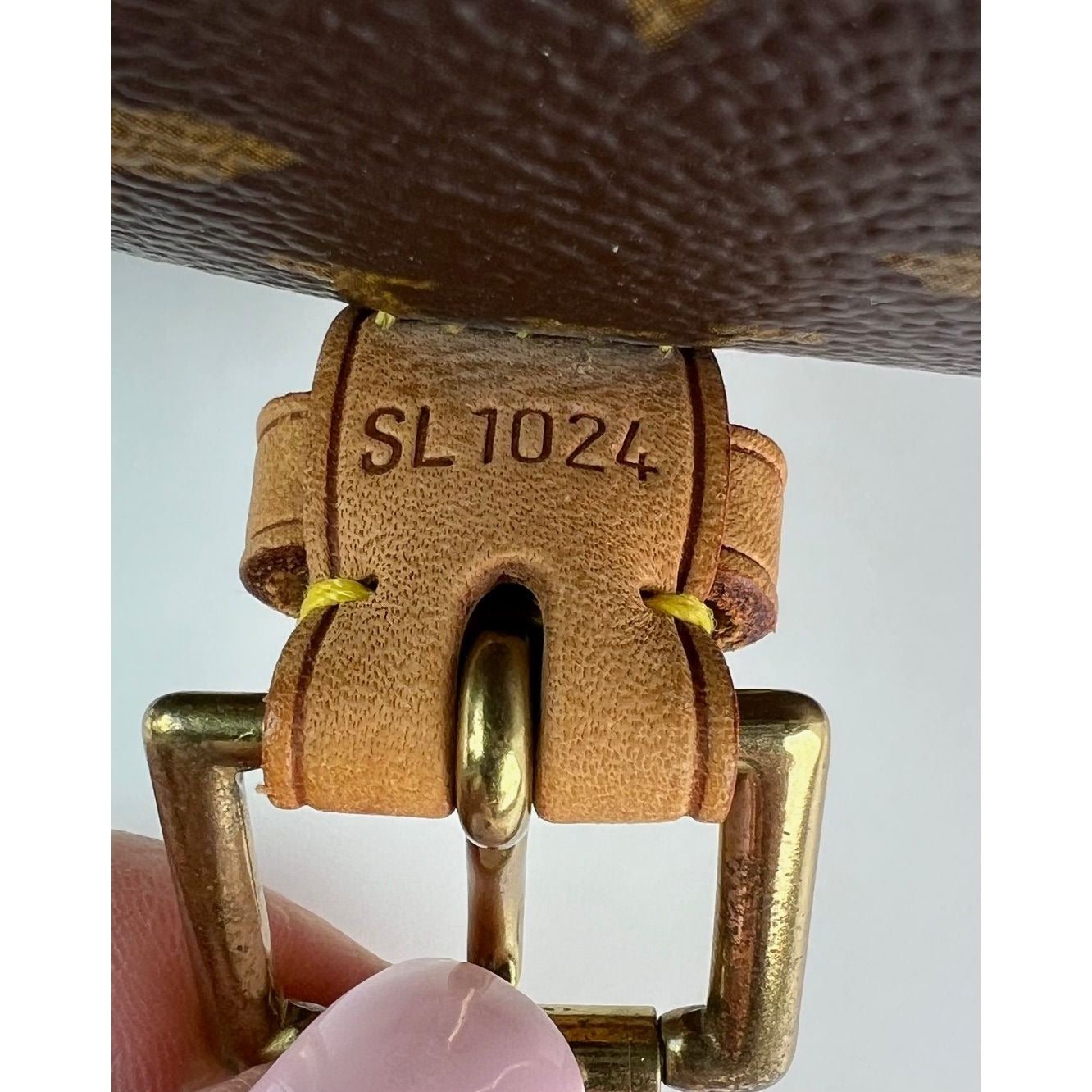 Louis Vuitton Solonge Monogram Vintage Crossbody Bag