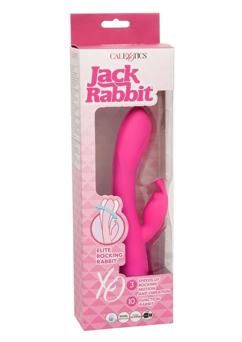 Jack Rabbit Elite Rocking Rechargeable Silicone Rocking Rabbit Vibrator