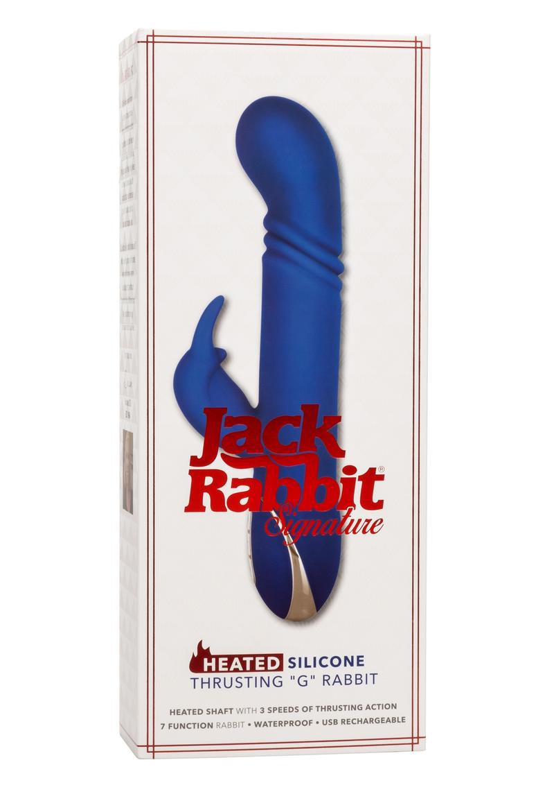 Jack Rabbit Signature Heated Silicone Thrusting G Rabbit Vibrator