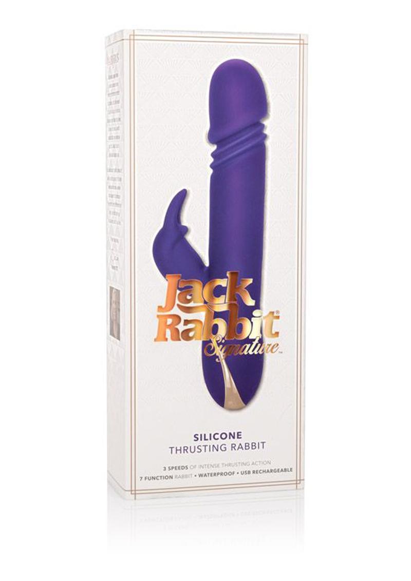 Jack Rabbit Signature Silicone Thrusting Vibrator