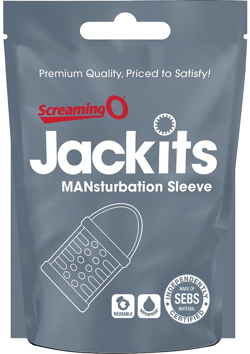 Screaming O Jackits MANsturbation Sleeve Reusable and Waterproof
