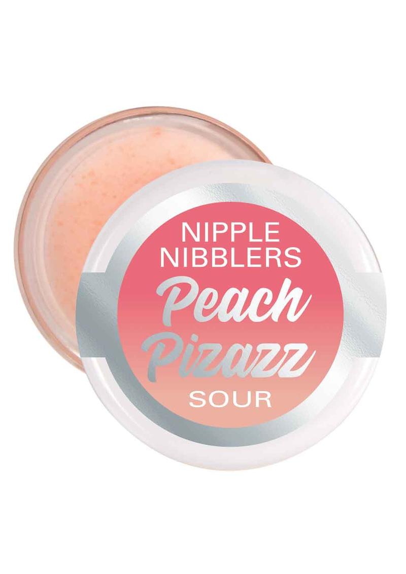 Jelique Nipple Nibblers Peach Pizazz Sour Tingle Balm