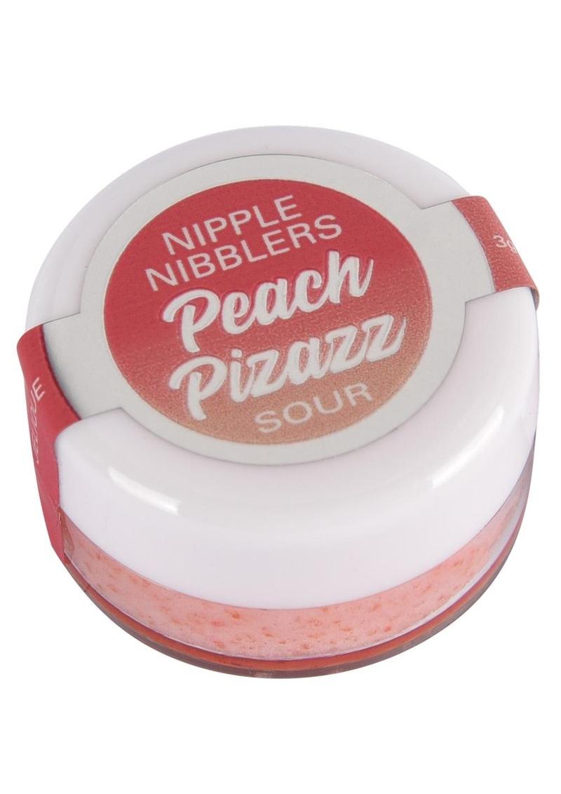 Jelique Nipple Nibblers Peach Pizazz Sour Tingle Balm