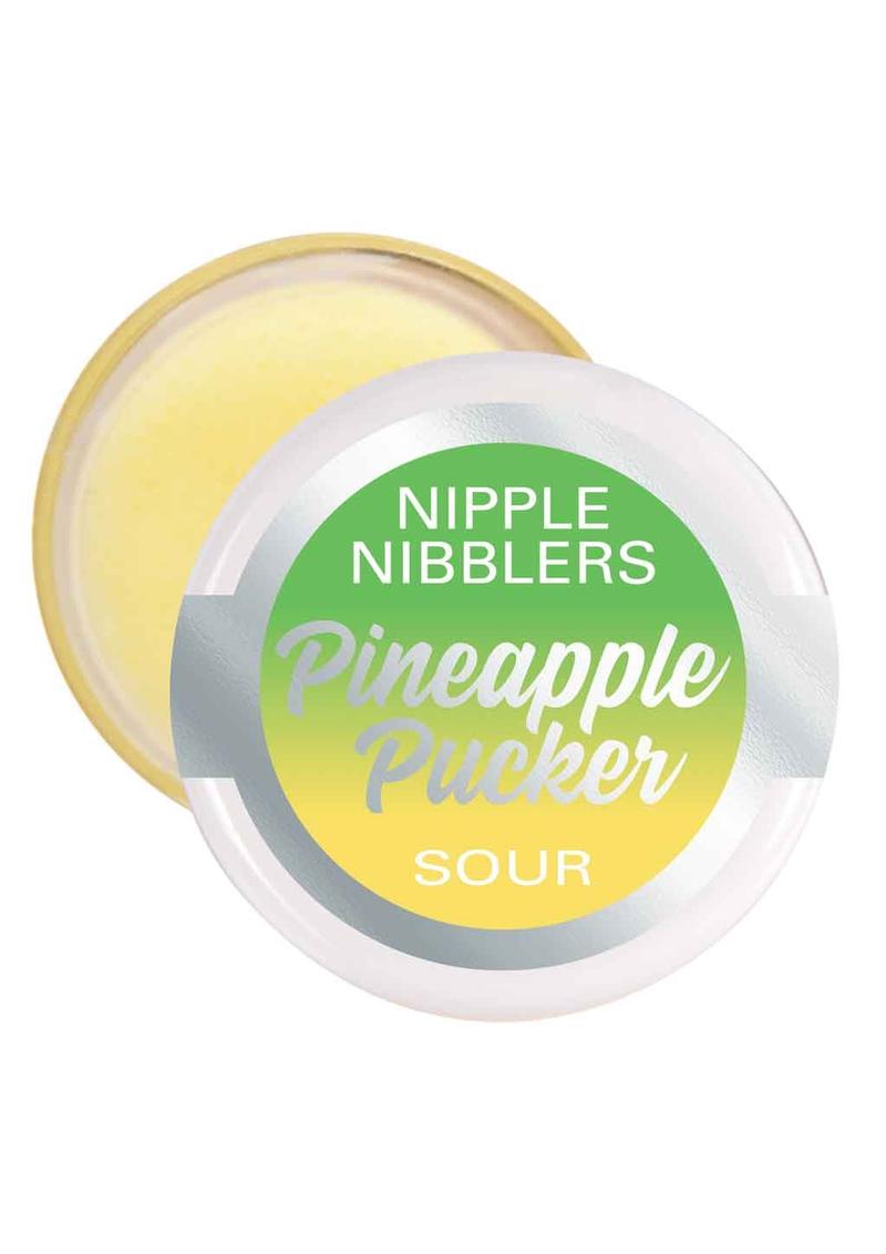 Jelique Nipple Nibblers Pineapple Pucker Sour Tingle Balm